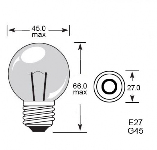 Base e27 sale bulb